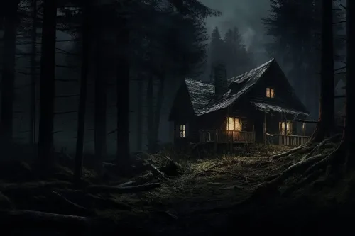 In the darkness